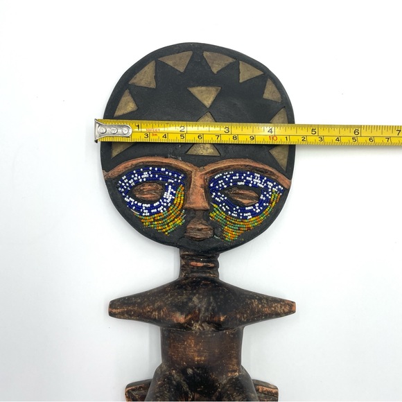 Wooden Ashanti Fertility Doll Statue - Picture 10 of 11